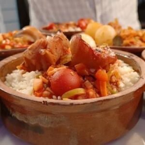 طاجن فته ساده